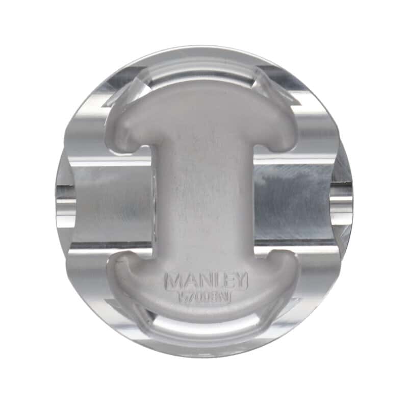 Manley Performance — Manley 2018+ Ford Coyote 5.0L 6.75cc Dish 3.700in Bore 12:1 CR 22mm Pin Platinum Ext Duty Pistons
Piston Set - view 9