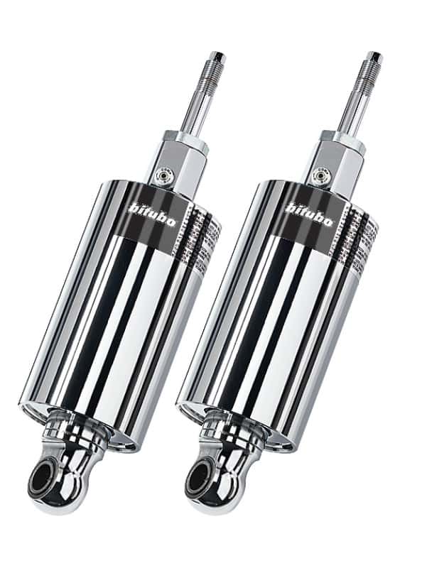 Bitubo Suspension — Bitubo HMG1 Twinshocks Adjustable: Spring Preload, Compression, Length, Black Spring - view 1