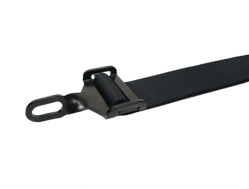PRP Seats — PRP Adjustable Crotch Belt for Latch and Link Harness - 5th Point Only - Black - view 2