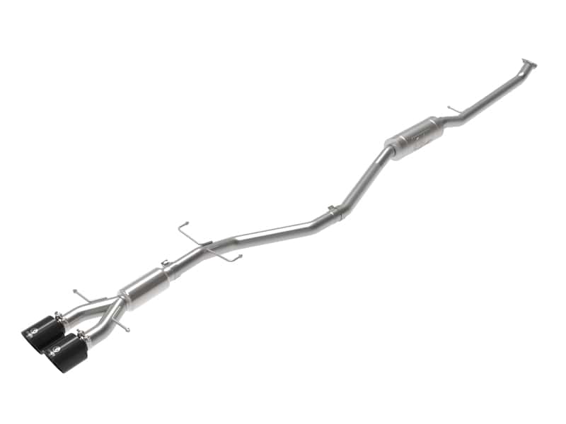 aFe — aFe Takeda 2.5in 304SS Cat-Back Exhaust System w/ Black Tips 17-20 Honda Civic Si Sedan I4 1.5L
Cat-Back Exhaust - view 1