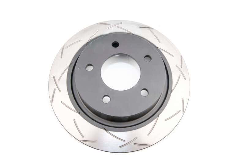 DBA — DBA 04-05 Mazda 3 2.3L / 06+ MazdaSpeed3 Rear Slotted 4000 Series Rotor
T3 4000 Series Rotor
Brake Rotor - view 1