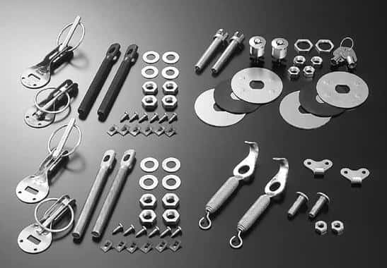 Cusco — Cusco Body Pins For Hood Aluminum-Silver, Universal - view 2