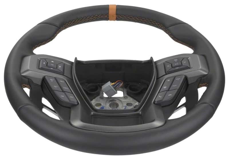 Ford Racing — Ford Racing 2015-2017 F-150 Raptor Performance Steering Wheel Kit - Orange Sightline
Steering Wheel - view 4