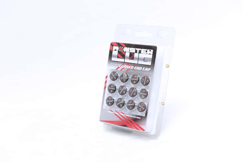 Wheel Mate — Wheel Mate 14x1.50 Monster Lug Silver Lug Nut Caps - view 2