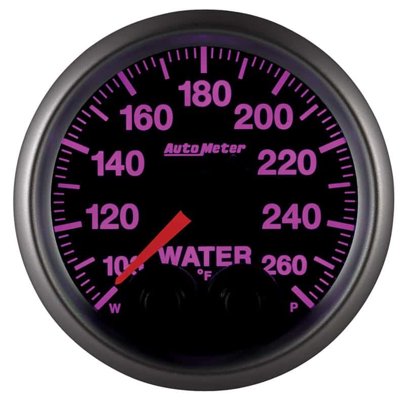 AutoMeter — Autometer Elite 52mm 100-260 Degrees F Water Temperature Peak and Warn Gauge w/ Electronic Control
GA 2" WTEMP 260F ELI - view 7