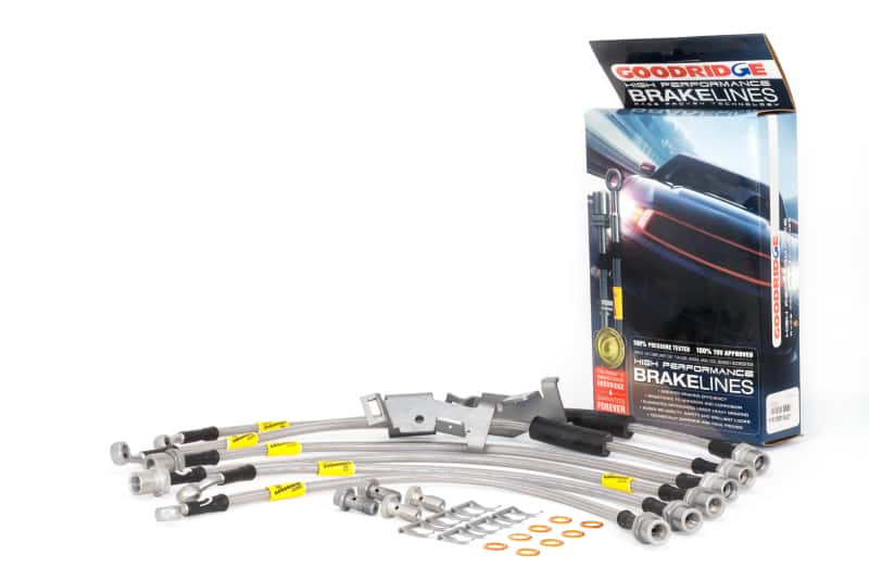 Goodridge — Goodridge 08-13 Chevrolet Silverado (w/ Rear Disc Brakes) SS Brake Lines
Brake Hose Kit - view 1