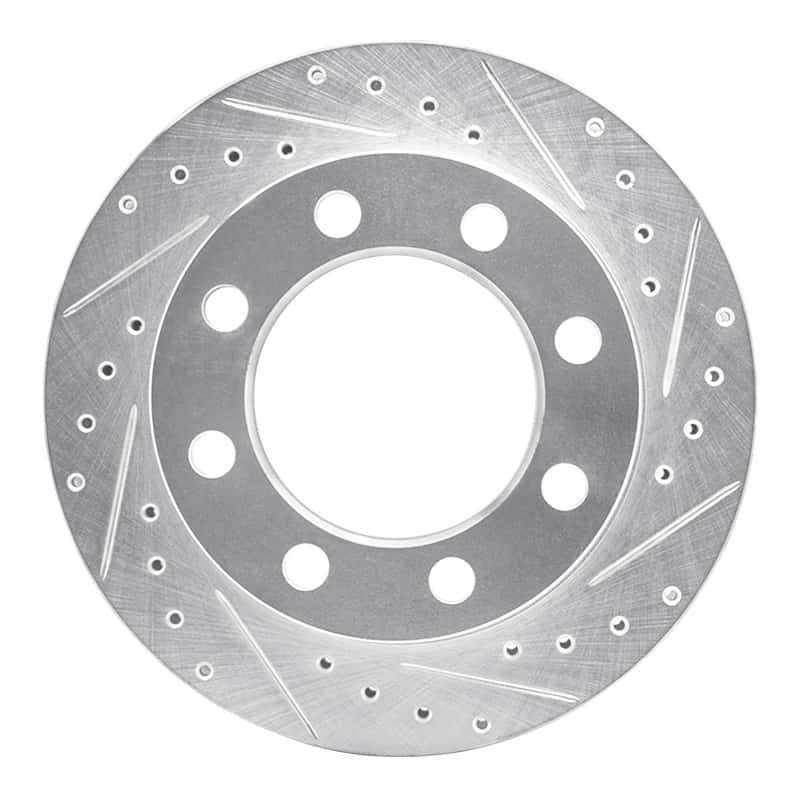 R1 Concepts — R1 89-93 Dodge W350 Front Right Drilled & Slotted Silver Brake Rotor
R1 Brake Rotor Drill - view 1
