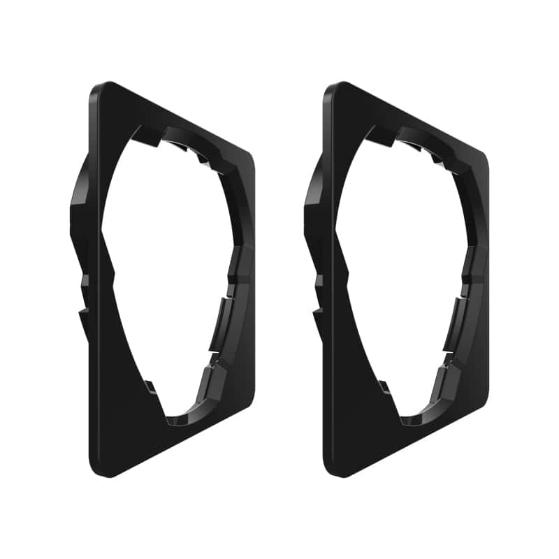 KC HiLiTES — KC HiLiTES Square Universal Shrouds for Flex Era 3 Lights (Pair) - view 2