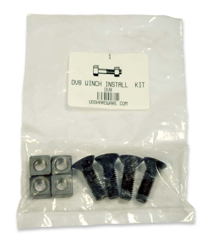 DV8 Offroad — DV8 Offroad Winch Mounting Kit for DV8 12K Winches Used w/ Winch Plates - view 2