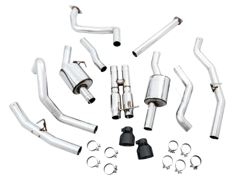 AWE Tuning — AWE Tuning 2021 RAM 1500 TRX 0FG Cat-Back Exhaust - Diamond Black Tips
0FG Catback - view 16