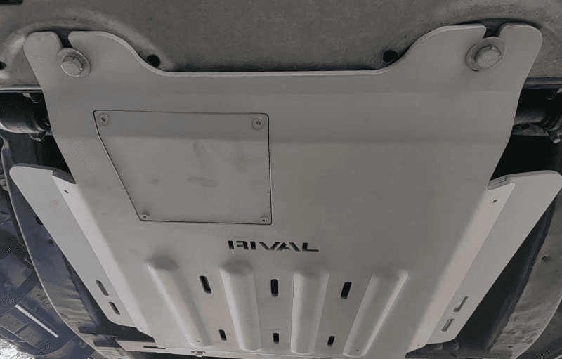 Rival 4x4 — Rival 2015-Present Ford F150 EcoBoost Aluminum Transmission Catalytic Converter Skid Plate
Cat Conv Skid Plate - view 7