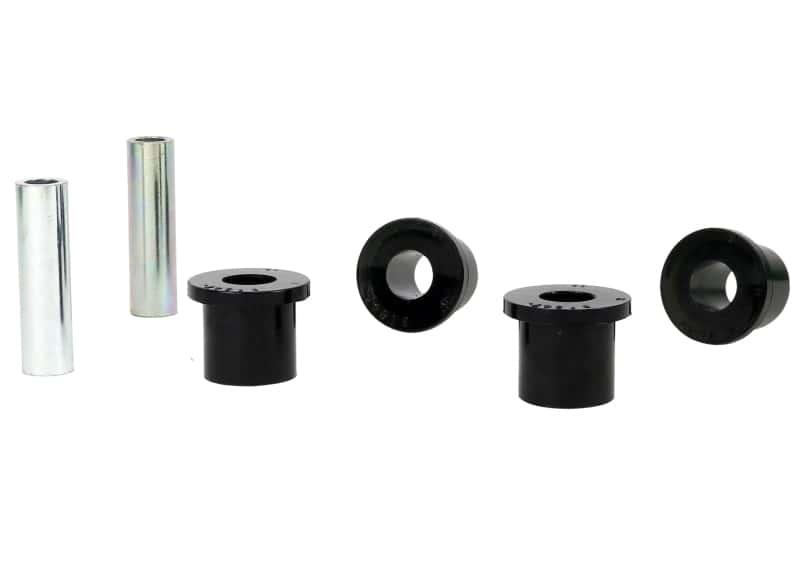 Whiteline — Whiteline Plus 97-05 Nissan Frontier D22 2WD Rear Spring Eye and Shackle Bushing
Bushing Kit - view 1