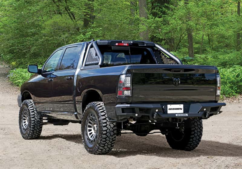 Go Rhino — Go Rhino 13-19 Ram 1500/1500 Classic BR20 Rear Bumper Replacement
BR Bumper BR20 Rear - view 1