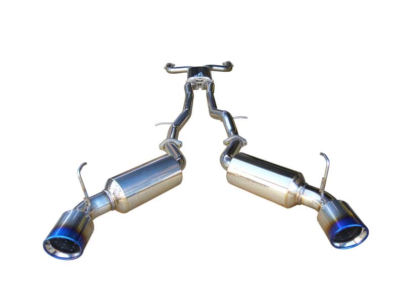 Injen — Injen 08-13 Infiniti G37 V6 3.7L RWD Coupe Only 76mm Stainless Steel Exhaust w/ Titanium Tips
Exhaust System Kit
Exhaust System - view 3