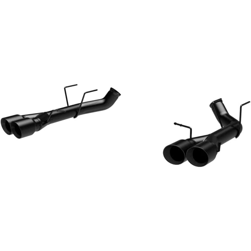 Magnaflow — MagnaFlow 13 Ford Mustang Shelby GT500 V8 5.8L Quad Split Rear Exit Stainless Cat Back Perf Exhaust
Axle-Back - view 2