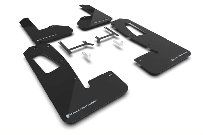 Rally Armor — Rally Armor 22-26 Rivian R1S Black UR Mud Flap w/Light Blue Logo
Mud Flap - view 1