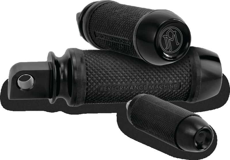 Performance Machine — Performance Machine Footpegs Elite - Black Ano - view 2