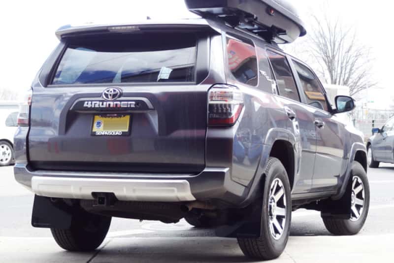 Rally Armor — Rally Armor 12-24 Toyota 4Runner Black UR Mud Flap w/Red Logo
Mud Flap - view 4