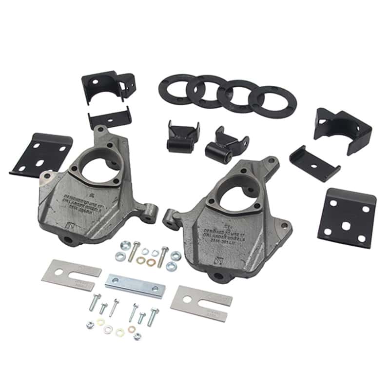 Belltech — Belltech LOWERING KIT 16.5-17 Chevy Silverado Crew Cab 2WD 3-4F / 7R
LOWERING KIT - view 4
