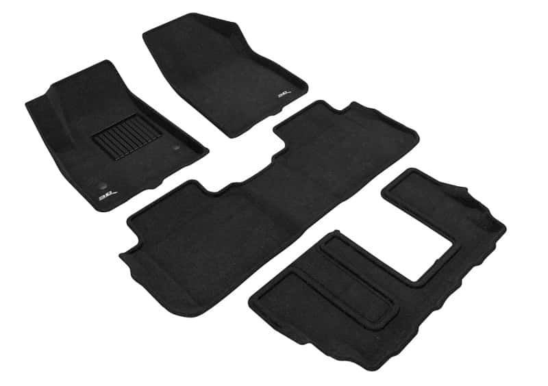 3D MAXpider — 3D MAXpider 17-23 GMC Acadia With Bench 2Nd Row Elegant Black R1 R2 R3
Floor Mat Set - view 1