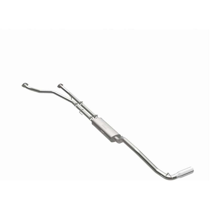 Magnaflow — MagnaFlow CatBack 07-15 Nissan Titan V8 LGAS/LFLEX Single MF Polished Stainless Exhaust
Cat-Back - view 3
