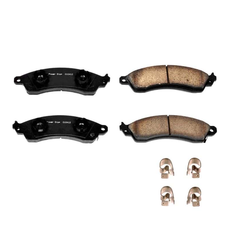 PowerStop — Power Stop 87-92 Chevrolet Camaro Front Z17 Evolution Ceramic Brake Pads w/Hardware
Z17 Brake Pads - view 1