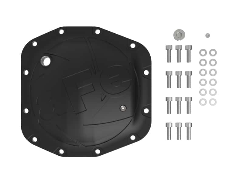aFe — aFe POWER Differential Cover Jeep Wrangler (JL) 18-25/ Gladiator (JT) 20-25 (Dana M210)
Differential Cover - view 3