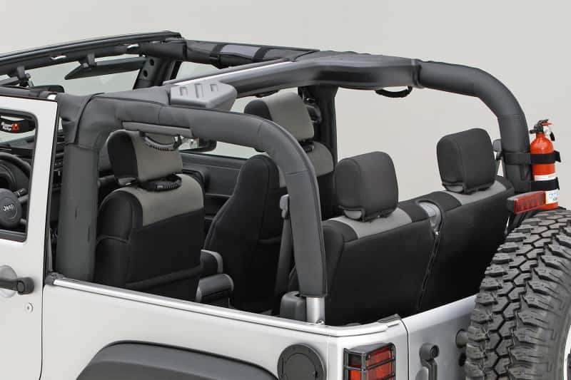 Rugged Ridge — Rugged Ridge Roll Bar Cover Black Polyester 07-18 Jeep Wrangler JK
OFFROAD_INTERIOR
Roll Bar Pad - view 2