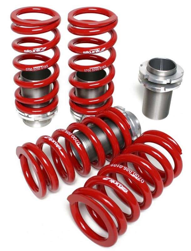 Skunk2 Racing — Skunk2 88-00 Honda Civic/CRX/Del Sol/90-01 Acura Integra Drag Launch Kit (Race Only) (Set of 4)
ShockAbsrbrSlv - view 2