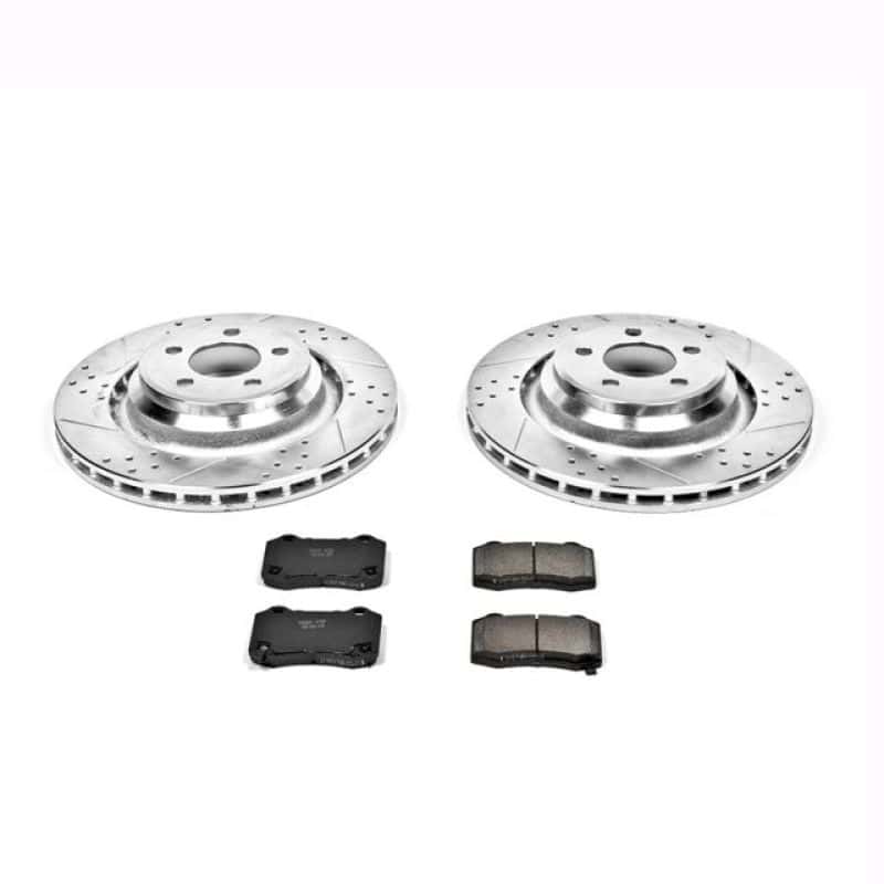 PowerStop — Power Stop 05-10 Chrysler 300 Rear Z23 Evolution Sport Brake Kit - view 1