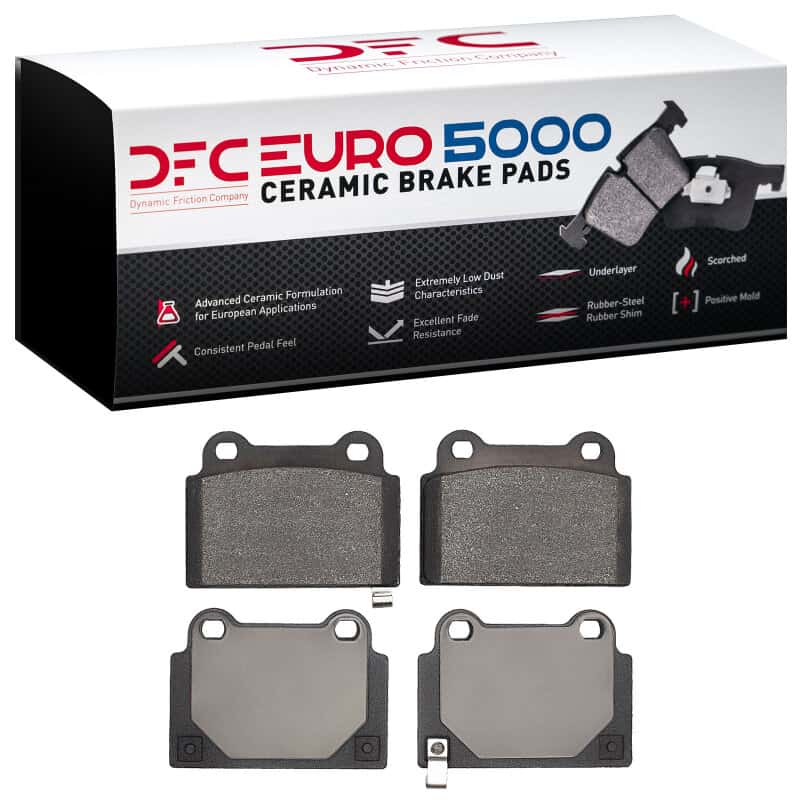 DFC — DFC 08-15 Mitsubishi Lancer Rear Euro 5000 Ceramic Brake Pads
DFC Brake Pad Set - view 4
