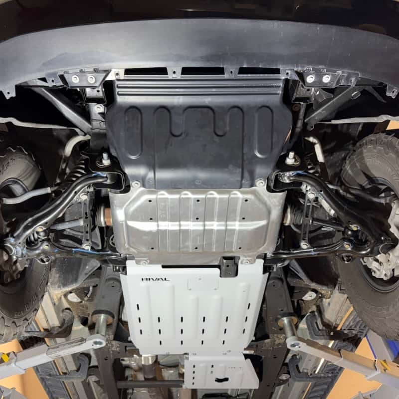 Rival 4x4 — Rival 19-26 Chevrolet Silverado Tahoe Sierra Yukon Escalade Catalytic Converter Skid Plate - view 7