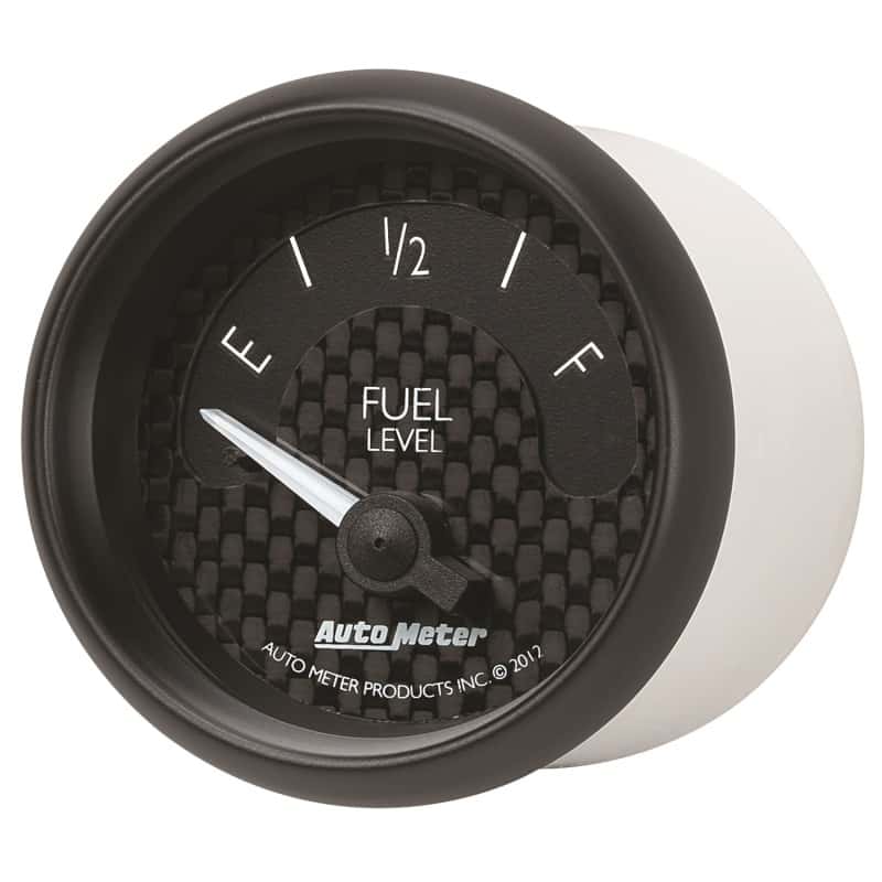 AutoMeter — Autometer GT Series 52mm Short Sweep Electronic 240-33 ohms Fuel Level (For use w/ 3262)
2-1/16" FUEL LEVEL, - view 7
