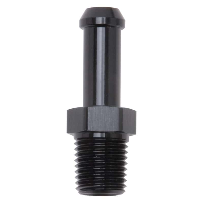 Edelbrock — Edelbrock Hose End Straight 1/4In NPT to 3/8In Barb Black Anodize
KIT PARTS - view 1