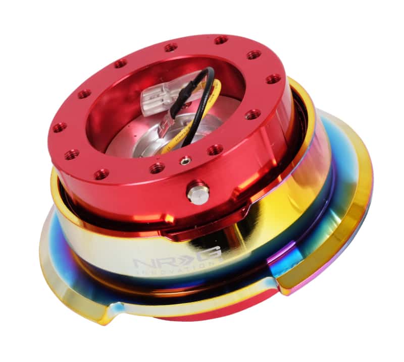 NRG — NRG Quick Release Gen 2.8 - Red Body / Neochrome Ring - view 2