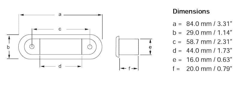 Hella — Hella Step Lamp 1X2 Wwht Md12/24 Ss Rim 2Xt
Universal Lighting M - view 18