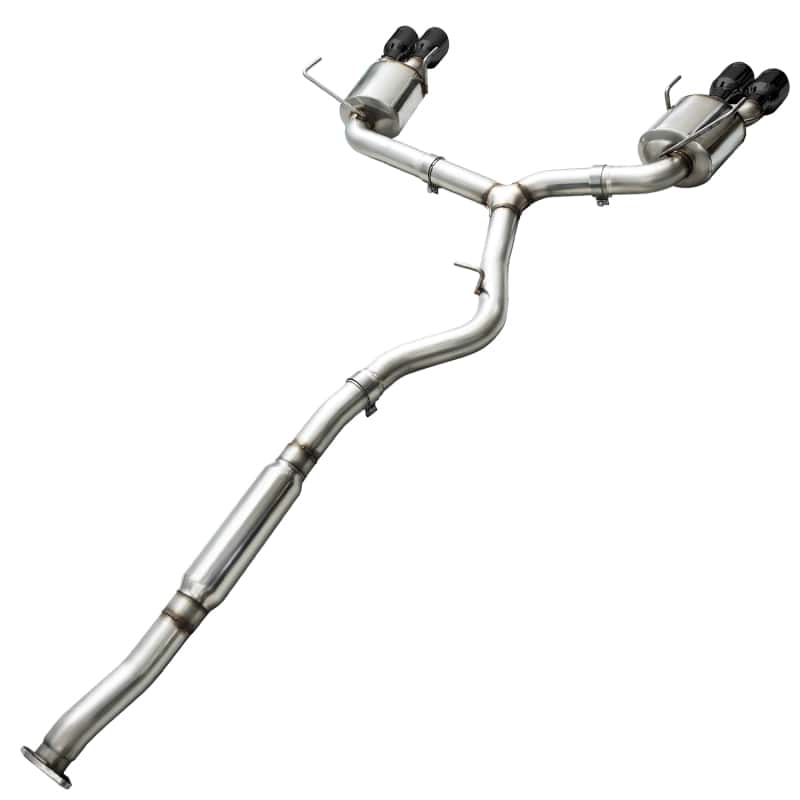 AWE Tuning — AWE Tuning 2015+ Subaru WRX VA Sedan Touring Edition Exhaust - Diamond Black Tips (102mm)
Touring Exhaust - view 4
