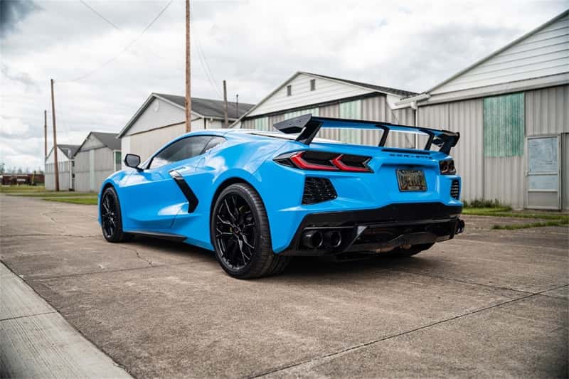 CORSA Performance — Corsa 20-25 Chevrolet Corvette C8 RWD 3in Xtreme Cat-Back Exhaust w/4.5in Carbon Fiber Black PVD Tip
Exhaust - view 4