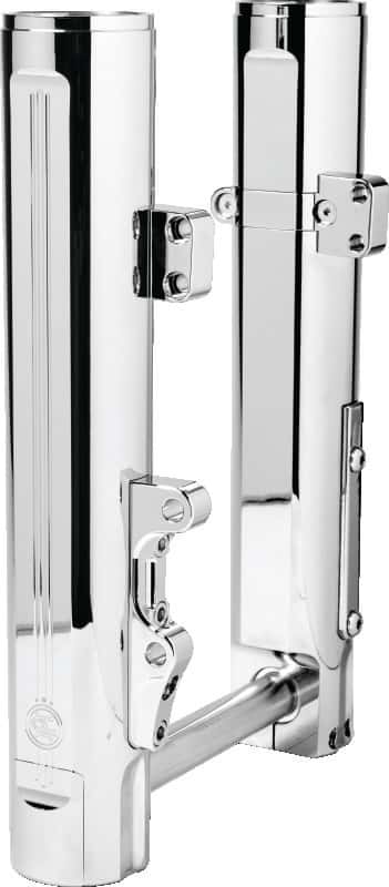 Performance Machine — Performance Machine Dyna and M8 Softail Lower Leg Assembly 49mm - Chrome - view 2