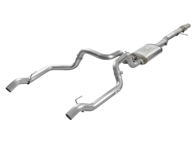 aFe — aFe Vulcan Series 4in-3in 304-SS Exhaust Cat-Back 2019 GM Silverado / Sierra 1500 V8-5.3L w/ OE Tips
Cat-Back Exhaust - view 1