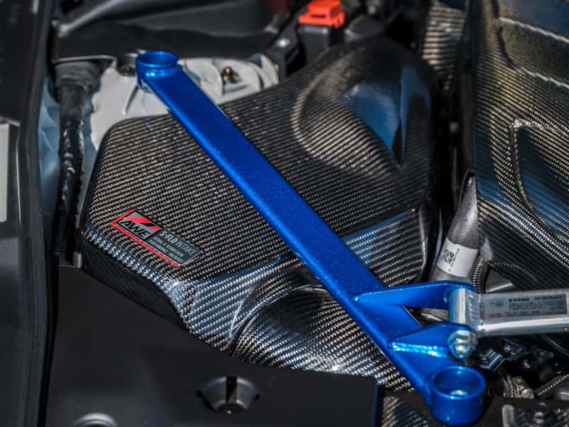AWE Tuning — AWE Tuning 2020+ Toyota GR Supra S-FLO Carbon Intake Lid
S-FLO Intake Lid - view 2