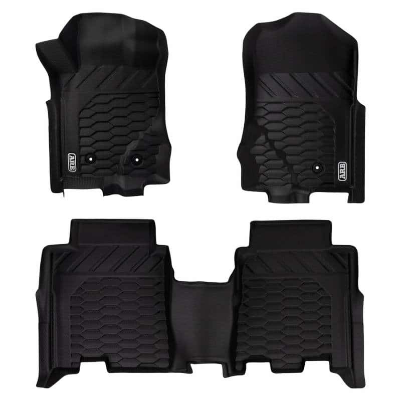 ARB — ARB 2021+ Ford Bronco Front & Rear Floor Mats - Black
Floor Liner - view 1