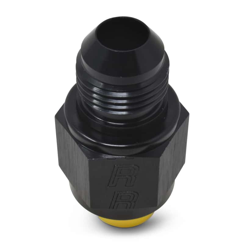 Russell — Russell Flare Reducer -4 An Flare To -6 B-Nut Blk Anodized
Hose Reducer - view 4