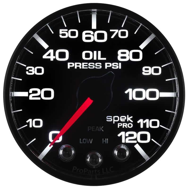 AutoMeter — Autometer Spek-Pro - Nascar 2-1/16in Oil Press 0-120 psi Bfb Ecu
GA 2" OP BFB ECU SPK - view 5