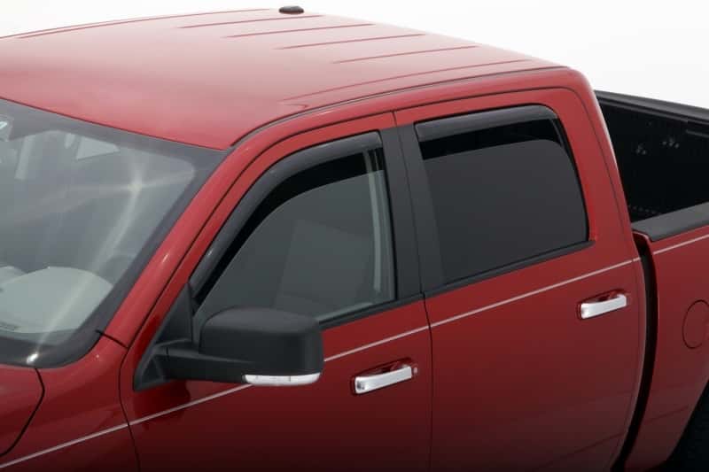 AVS — AVS 09-18 Dodge RAM 1500 Crew Cab Ventvisor In-Channel Front & Rear Window Deflectors 4pc - Smoke
IN-CHANNEL VENTVISOR
Side Window Vent - view 6