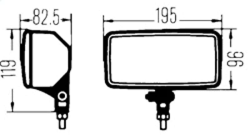 Hella — Hella Headlamp ZNWH 0/180GR SWMK MGS12 1ND - view 9