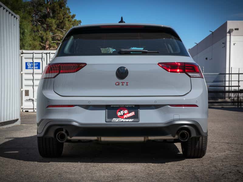 aFe — aFe Gemini XV 3in to 2 1/2in 304 SS Cat-Back Exhaust 22-23 Volkswagen GTI (MK8) 2.0L w/ Carbon Tips
Cat-Back Exhaust - view 6