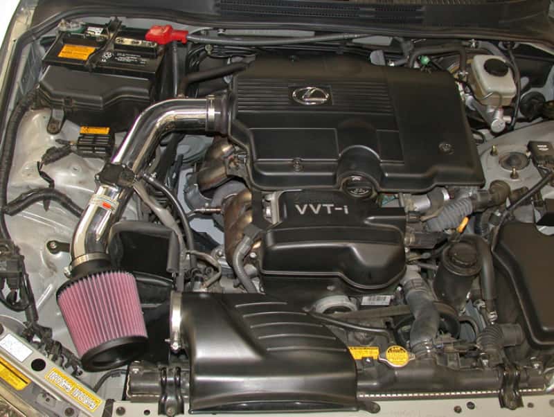 K&N Engineering — K&N Performance Intake Kit TYPHOON LEXUS IS300 L6-3.0L 01-02 - POLISHED
Performance Air Inta
Air Intake System - view 3