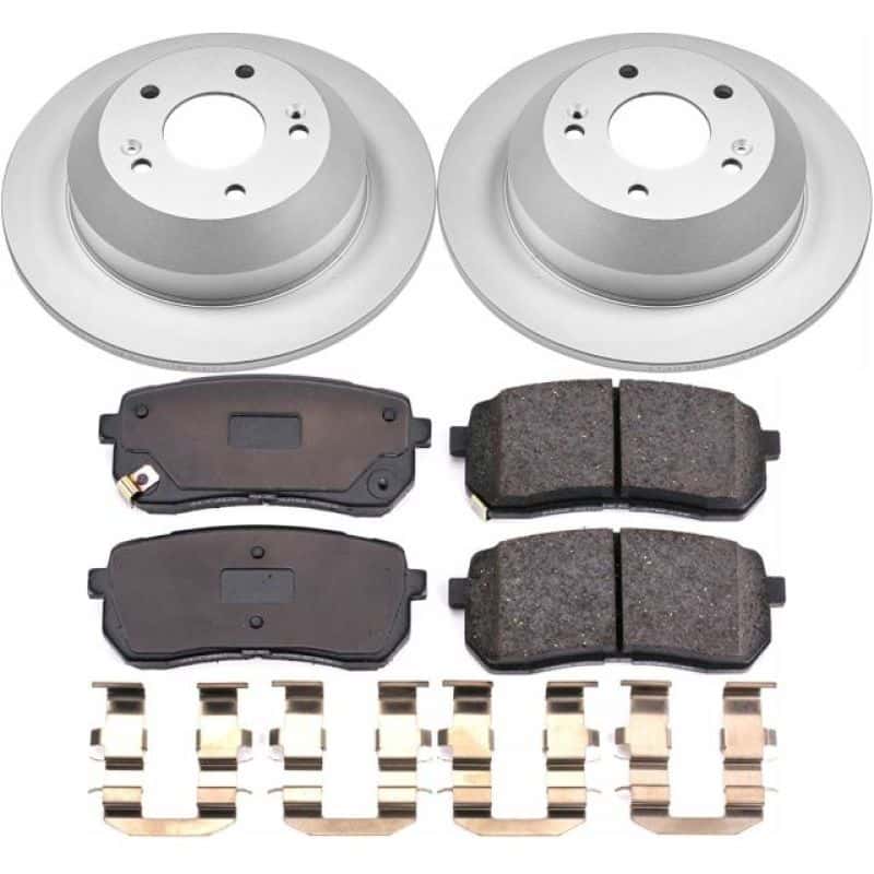 PowerStop — Power Stop 15-19 Kia Sedona Rear Z17 Evolution Geomet Coated Brake Kit - view 1