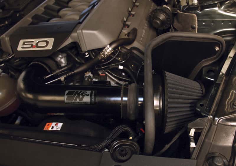 K&N Engineering — K&N 2015 Ford Mustang GT 5.0L V8 Black Performance Intake Kit
Performance Air Inta
Air Intake System - view 9